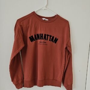 MANGO MANHATTAN SWEATSHIRT SZ 11-12